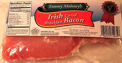 Irish Rashers (Sliced Breakfast Bacon) by Tommy Moloney