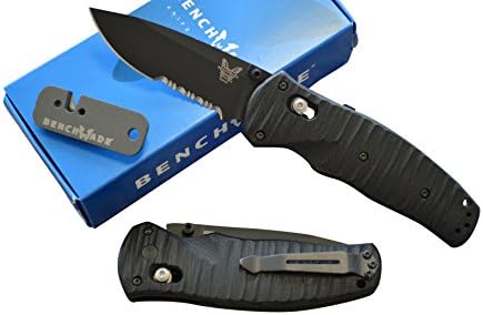 Benchmade 1000001SBK Volli Assisted Opening Knife with FREE Benchmade Sharpener
