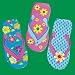 Mini Flip Flop Notepad Favors (12 count)