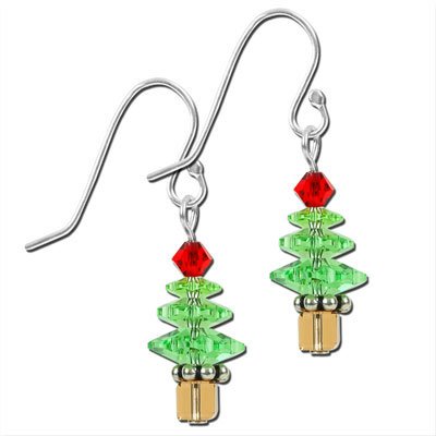 christmas earrings