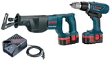 Bosch 3870RK 18 Volt Cordless 1/2-Inch Hammer Drill/ Reciprocating Saw Combo Kit
