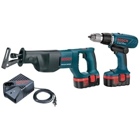 Bosch 3870RK 18 Volt Cordless 1/2-Inch Hammer Drill/ Reciprocating Saw Combo Kit