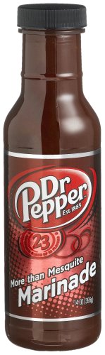 Dr. Pepper More Than Mesquite Marinade, 14 Ounce Bottle (Pack of 6) by Dr. Pepper