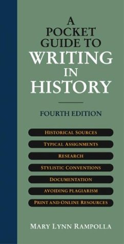 A Pocket Guide to Writing in History, by Mary Lynn Rampolla