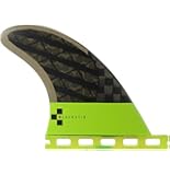 Futures Fins QD2 Blackstix Quad Rear Fin Set - 4.0