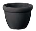 Emsa 503344 Blumenkübel, rund 40 cm ø anthrazit RIMINI