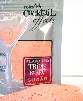 Triple Berry Cocktail Sugar, drink rimmer by rokz design group