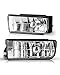 AUTOFREE OEM Fog Lights for BMW M3 (E36) 3 Series 1992 1993 1994 1995 1996 1997 1998 1999, Lamps Replacement Assembly with H1 12V 55W Bulbs-1 Pair (Clear lens)