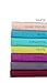 Honeymoon 1800 Brushed Microfiber Bed Sheet Set, Ultra Soft, Queen - Purple