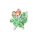 5" Smiley Shamrock Mouse by Annalee