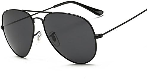 Unisex Aviator Polarized Sunglasses Flash Mirror Lens Uv400 black