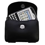Horizontal Leather Case with Belt Clip/Loop for the Blackberry 7250