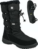 Produkt-Bild: Original VISTA Winterstiefel Winterboot mit EISKRALLEN-Sohle von SYSTEM PROTEX und 3 lagige isolierung Top 2099 schwarz
