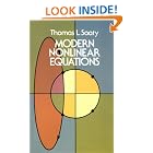 Click here to buy Modern Nonlinear Equations by  Thomas L. Saaty.