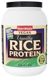 Nutribiotic - Rice Protein Vegan Vanilla, 3 lb powder