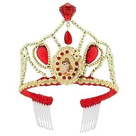 Disney Ruby Princess Belle Tiara for Girls