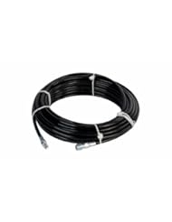 Lawn & Patio: Sewer Jetter Hose 4800 PSI 1/8" x 100 Black Thermoplastic Weather Resistant - Schieffer Co.