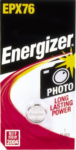 Energizer No. EPX76   Battery SR44 silver oxide 200 mAh