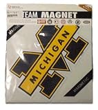 Die Michigan Wolverines Car Magnet