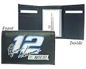 Ryan Newman Embroidered Leather Tri-Fold Wallet
