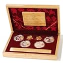 2008 Beijing Olympic Gold and Silver Proof Series I Six Coin Set
