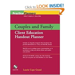 The Couples and Family Client Education Handout Planner (Practice Planners)