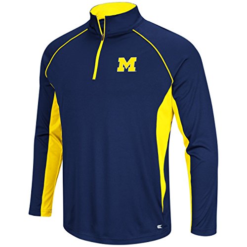 Michigan Wolverines Airstream Quarter Zip Pullover Synthetic Windshirt