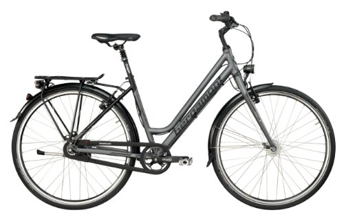 Bergamont Horizon N-8 rigid Trekking Amsterdam Damen Fahrrad schwarz/grau matt 2012: Größe: 48cm (165-170cm)