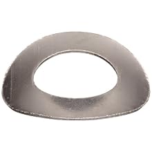 Wave Flat Washer, Single Wave, 18-8 Stainless Steel, Round Shape, USA Made