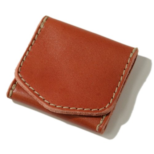 [ベルト専門店ベルトラボ]BLPT0018 pot(ポット) 日本製 栃木レザー 小銭入れ(レッドブラウン) [ウェア&シューズ]