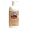 Grizzly Salmon Oil All-Natural Dog Food Supplement in Pump-Bottle Dispenser, 32 Ounces