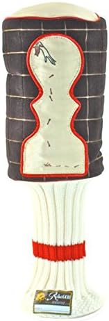 Screen Printed - Designer Ladies Golf Headcover - Dirver - Black - Limited Edition