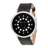 The One - ORS502W1 - Odins Rage - Montre Femme - Quartz Led - Empi&eacute;rr&eacute;e - Cadran Noir - Bracelet Cuir Noir