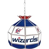 NBA1600-WW - Washington Wizards NBA 16 inch Tiffany Style Lamp