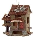 Wood Bed & Breakfast Birdhouse