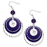 NFL Minnesota Vikings LogoArt Game Day Earrings