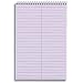 TOPS 80264 Prism 6x9 Gregg Ruled Steno Notebook, 80 Perforated Orchid Sheets/Book, 4/pack
