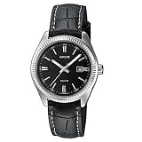 Casio - LTP-1302L-1AVEF - Montre Femme - Quartz Analogique - Cadran Noir - Bracelet Cuir Noirpar Casio
