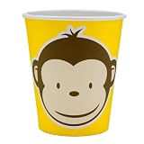 Mod Monkey 9 oz. Cups (8) Party Supplies
