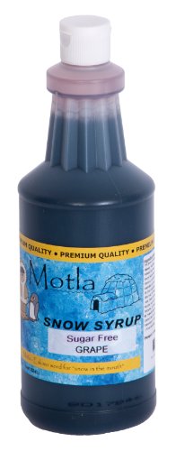 Paragon Motla Premium Sugar-Free Sno-Cone and 