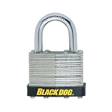 Black Dog 55108 1-5/16 Inch Laminated Padlock Keyed Alike