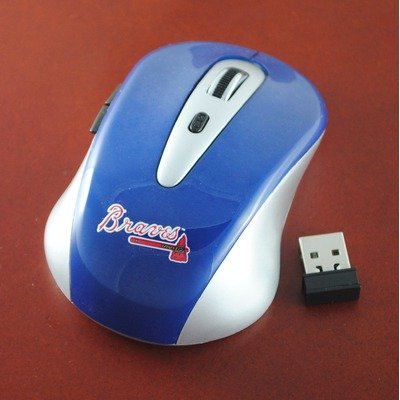 MLB Atlanta Braves Wireless Mouse