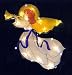 Christmas Trumpet Angelwindow Light In/Outdoor 2Sided
