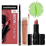 Bare Escentuals Perfect Nude 100% Natural Lip Trio ($41 Value) Perfect Nude 100% Natural Lip Trio