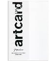 Paperchase 10 Sheets of Art Card. A4 Pristine White