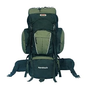 Click here to buy NEW CUSCUS 5400ci Internal Frame Hiking Camp Travel Backpack Bag.