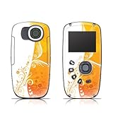 Orange Crush Design Protective Skin Decal Sticker for Kodak PlaySport Zx5 H ....