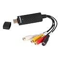 ClimaxDigital VCAP301 USB 2.0 VHS to DVD Converter/DVD Maker-easy way to convert and edit your VHS video Tapes to quality DVD. FREE software Bundle includes ArcSoft ShowBiz DVD 3.5, supports *XP/Vista 32/Vista 64/Window 7 32&64*) +Support Xbox 360/PS3 colour recording+ upload video to YouTube+**FREE AV cable***