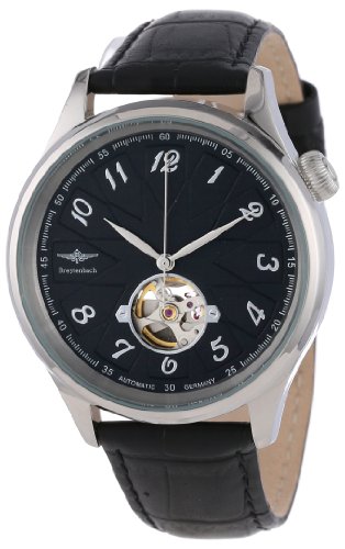 Breytenbach Men's BB33402S-SS Japan Miyota Automatic Open Hearth Watch