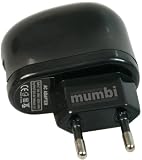 Mini USB Ladegerät 100-240 Volt / 1000 mA für Handy, MP3 Player, MP4 Player, Navigationssysteme, iPhone 2G 3G, iPod uvw.. 1 Ampere USB Stecker Adapter Netzteil Reiseladegerät